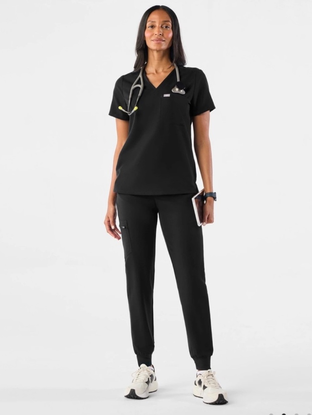 FIGS Zamora High-Waisted Jogger Scrub Pants - Picture 3 of 8